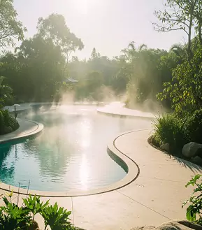 Swimming Pool at Adani The Marq Project