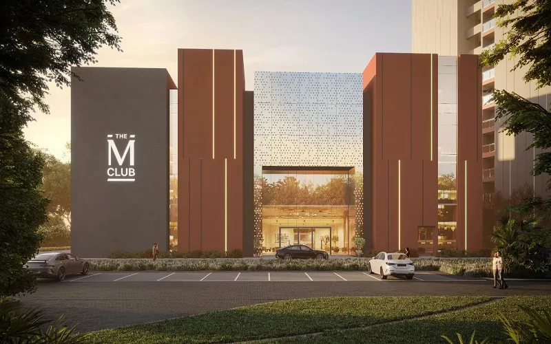 The Marq Clubhouse Building Entrance